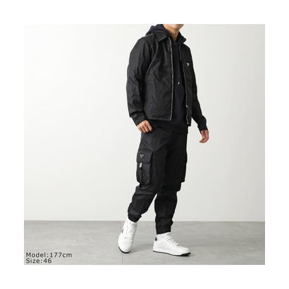 プラダ PRADA PRADA パンツ SPH130 1WQ8 Re－Nylon （F0002/NERO-ブラック）｜詳細画像