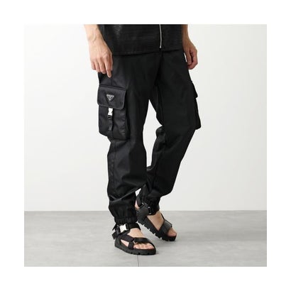 プラダ PRADA PRADA パンツ SPH130 1WQ8 Re－Nylon （F0002/NERO-ブラック）｜詳細画像