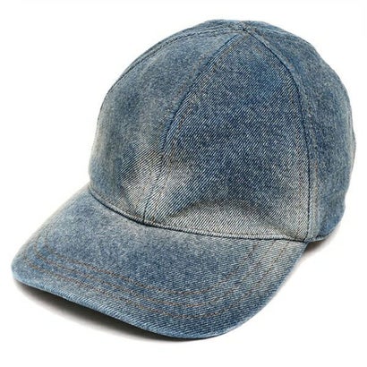 プラダ PRADA キャップ 帽子 デニム トライアングルロゴ ブルー メンズ PRADA 2HC274 12K1 F0V3N （ブルー）｜詳細画像