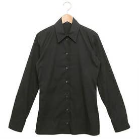 ワイシャツ ポプリンストレッチシャツ ブラック レディース P442G 12VC 231 F0002 （ブラック）