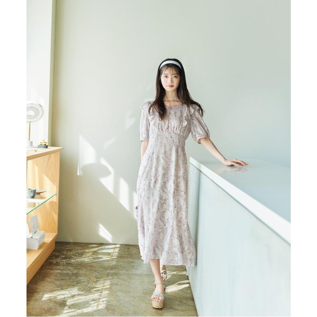 プロポーションボディドレッシング PROPORTION BODY DRESSING ラッフル 