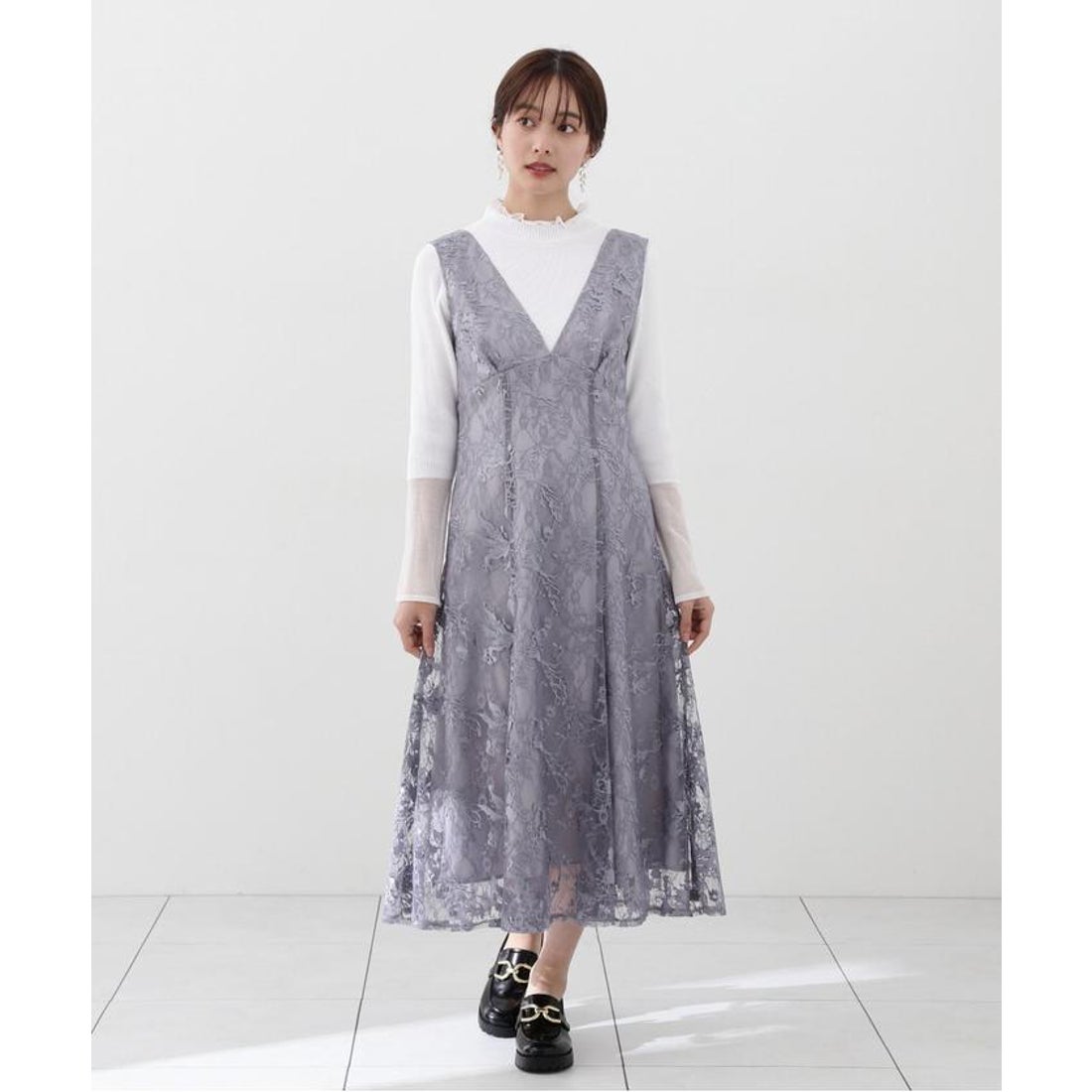 プロポーションボディドレッシング PROPORTION BODY DRESSING レース 