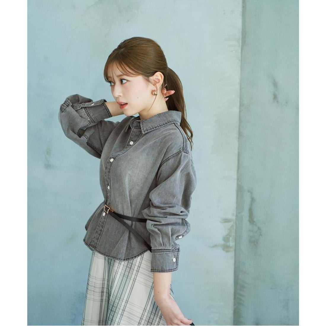 プロポーションボディドレッシング PROPORTION BODY DRESSING デニム 
