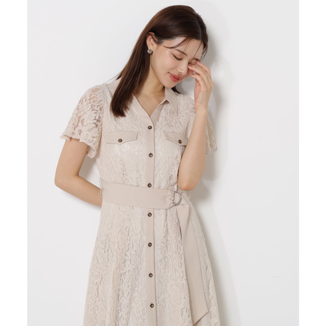 プロポーションボディドレッシング PROPORTION BODY DRESSING レース