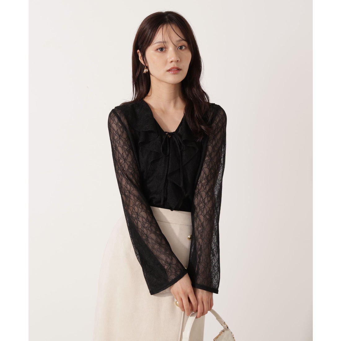 プロポーションボディドレッシング PROPORTION BODY DRESSING ラッフル 