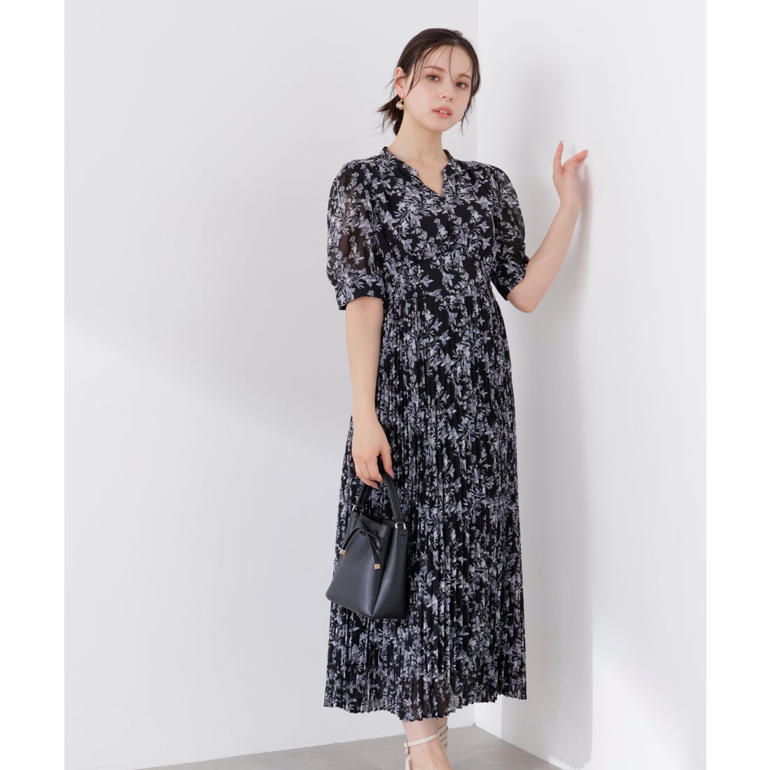 プロポーションボディドレッシング PROPORTION BODY DRESSING 花柄