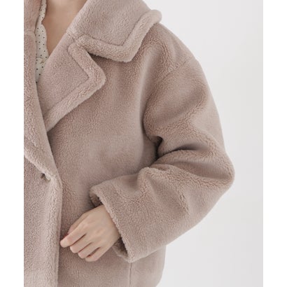 プロポーションボディドレッシング PROPORTION BODY DRESSING ボアブルゾン （モカ1）｜詳細画像