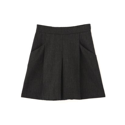 プロポーションボディドレッシング PROPORTION BODY DRESSING ボックスタックミニスカパン （チャコール2）｜詳細画像