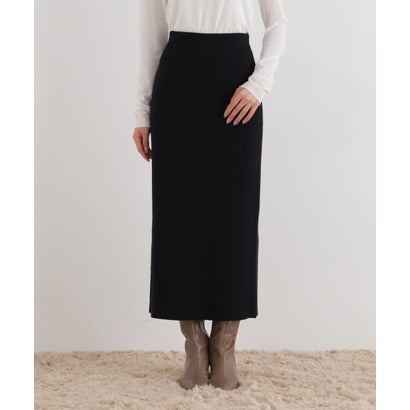プロポーションボディドレッシング PROPORTION BODY DRESSING チュール付きペプラムニットセット （ブラック）｜詳細画像