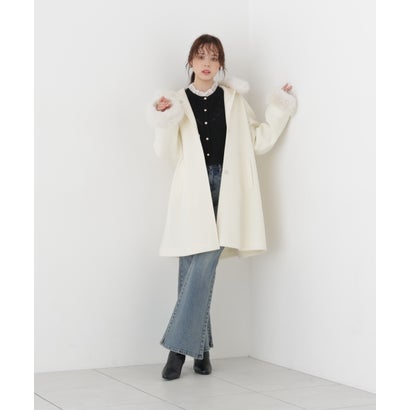 ＜a/mie＞フレアーデニムパンツ 26AW （インディゴ）｜詳細画像