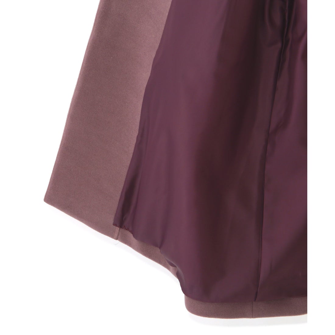 PROPORTION BODY DRESSING 《EDIT COLOGNE》ビックショールカラーミドルコート モーブピンク1 -ファッション通販  FASHION WALKER