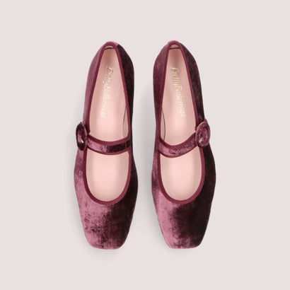 プリティ・バレリーナ Pretty Ballerinas CAMILLE mary jane velvet / カミーユ メリージェーン ベルベット バレエシューズ （ENEA-ENEA）｜詳細画像