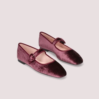 プリティ・バレリーナ Pretty Ballerinas CAMILLE mary jane velvet / カミーユ メリージェーン ベルベット バレエシューズ （ENEA-ENEA）｜詳細画像