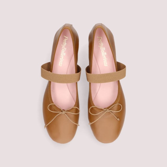 LEA ballerinas / レア バレリーナズ バレエシューズ （CAMEL）