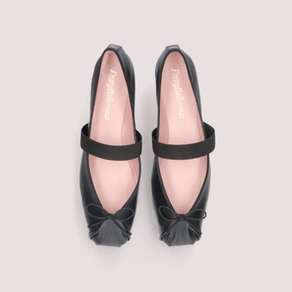 プリティ・バレリーナ Pretty Ballerinas KRISTEN ballerinas / クリステン バレリーナ バレエシューズ （NEGRO）｜詳細画像