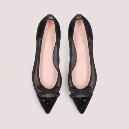 ELLA gemini cap-toe tulle / エラ ジェミニ キャップトゥ チュール ポインテッドシューズ （GEMINI-NEGRO）｜詳細画像