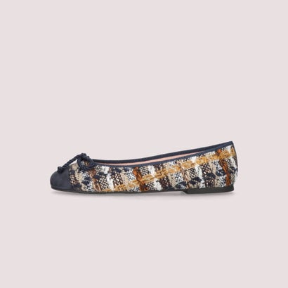 プリティ・バレリーナ Pretty Ballerinas ROSARIO cap-toe / ロザリオ キャップトゥ バレエシューズ （NAVY_BLUE-MAR）｜詳細画像