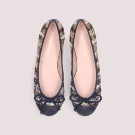 ROSARIO cap-toe / ロザリオ キャップトゥ バレエシューズ （NAVY_BLUE-MAR）