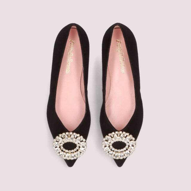 プリティ・バレリーナ Pretty Ballerinas ELLA suede-broches（エラ