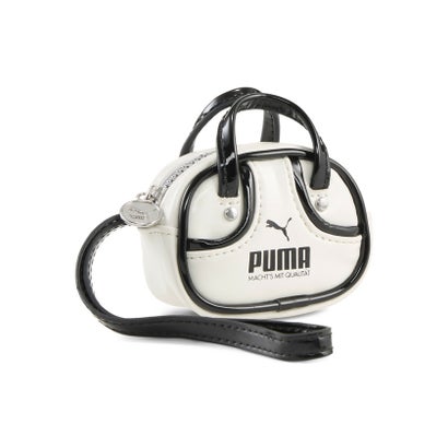 ユニセックス プーマ 1976 グリップバッグ キーチェーン 0.2L PUMA 1976 Grip Bag Keychain （PUMA Black-Archive Gold）｜詳細画像