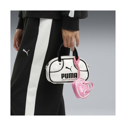 ユニセックス プーマ 1976 グリップバッグ キーチェーン 0.2L PUMA 1976 Grip Bag Keychain （PUMA Black-Archive Gold）｜詳細画像