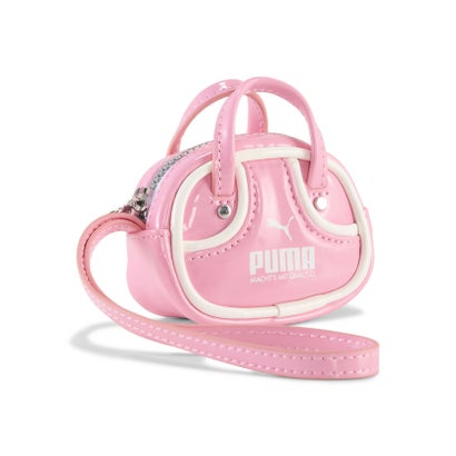 ユニセックス プーマ 1976 グリップバッグ キーチェーン 0.2L PUMA 1976 Grip Bag Keychain （PUMA Black-Archive Gold）｜詳細画像
