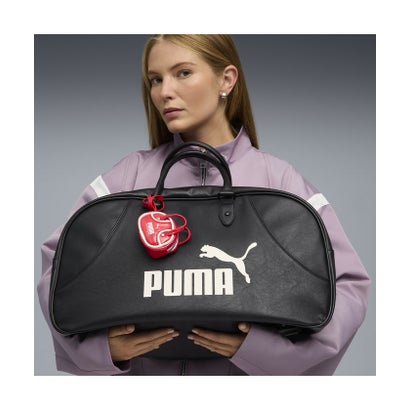 ユニセックス プーマ 1976 グリップバッグ キーチェーン 0.2L PUMA 1976 Grip Bag Keychain （PUMA Black-Archive Gold）｜詳細画像