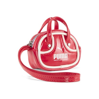 ユニセックス プーマ 1976 グリップバッグ キーチェーン 0.2L PUMA 1976 Grip Bag Keychain （PUMA Black-Archive Gold）｜詳細画像