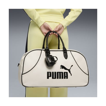 ユニセックス プーマ 1976 グリップバッグ キーチェーン 0.2L PUMA 1976 Grip Bag Keychain （PUMA Black-Archive Gold）｜詳細画像