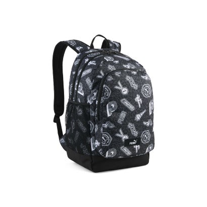 ユニセックス プーマ アカデミー AOP バックパック 29L PUMA ACADEMY AOP Backpack （Emerald Ice-Mid 90's AOP）｜詳細画像