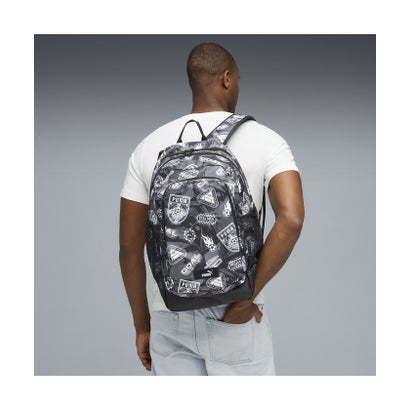 ユニセックス プーマ アカデミー AOP バックパック 29L PUMA ACADEMY AOP Backpack （Emerald Ice-Mid 90's AOP）｜詳細画像