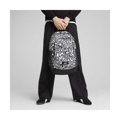 ユニセックス プーマ アカデミー AOP バックパック 29L PUMA ACADEMY AOP Backpack （Emerald Ice-Mid 90's AOP）｜詳細画像