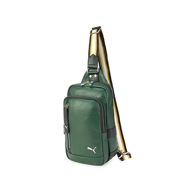 ボディバッグ ワンショルダーバッグ メンズ レディース ブランド スポーツブランド 斜めがけバッグ J20317 （グリーン）