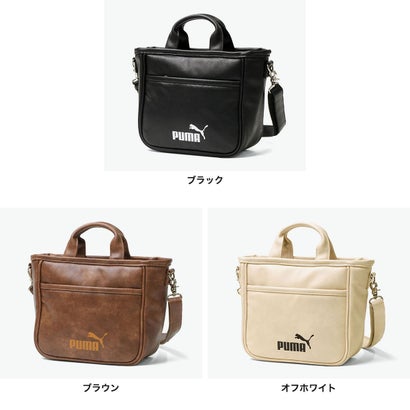 トートバッグ メンズ レディース ミニ ファスナー付き カジュアル 斜めがけ 大人 斜め掛け 肩掛け 手持ち 合皮 小さめ 軽量 A5 6L VINTAGE MINI TOTE BAG J20451 （ブラウン）｜詳細画像