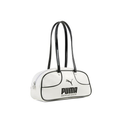 ユニセックス プーマ 1976 フルートグリップバッグ 4L PUMA 1976 Flute Grip Bag （PUMA White-PUMA Black）｜詳細画像