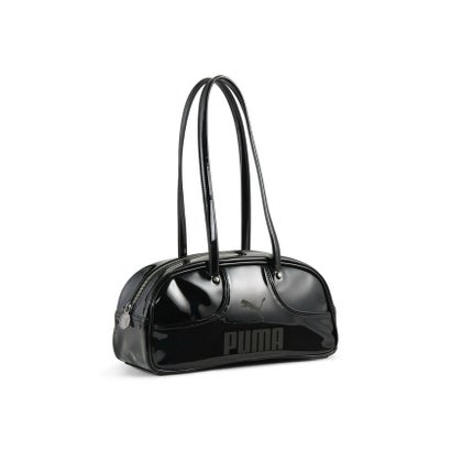 ユニセックス プーマ 1976 フルートグリップバッグ 4L PUMA 1976 Flute Grip Bag （PUMA White-PUMA Black）｜詳細画像