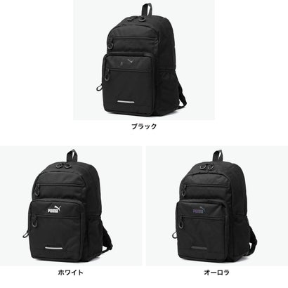 リュック メンズ レディース 通学 通勤 ブランド 軽量 撥水 旅行 13インチ PC収納 スポーティ カジュアル ファスナー シンプル 大人 学生 デイパック バックパック トレジャー J20527 （オーロラ）｜詳細画像