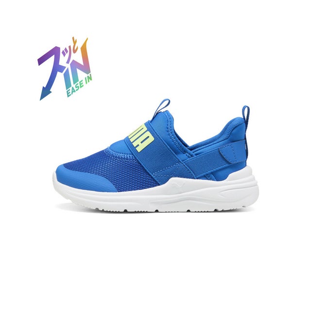 キッズ ソフト ワイヤード 2 イーズイン スニーカー 17ー21cm （Team Royal-Fizzy Light-White）