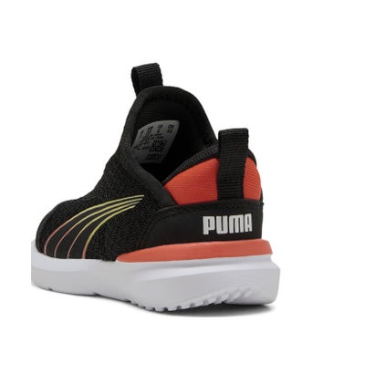 プーマ/キッズ/クルーズ EASE IN AC+インファント （PUMA BLACK-REDMAZING）｜詳細画像