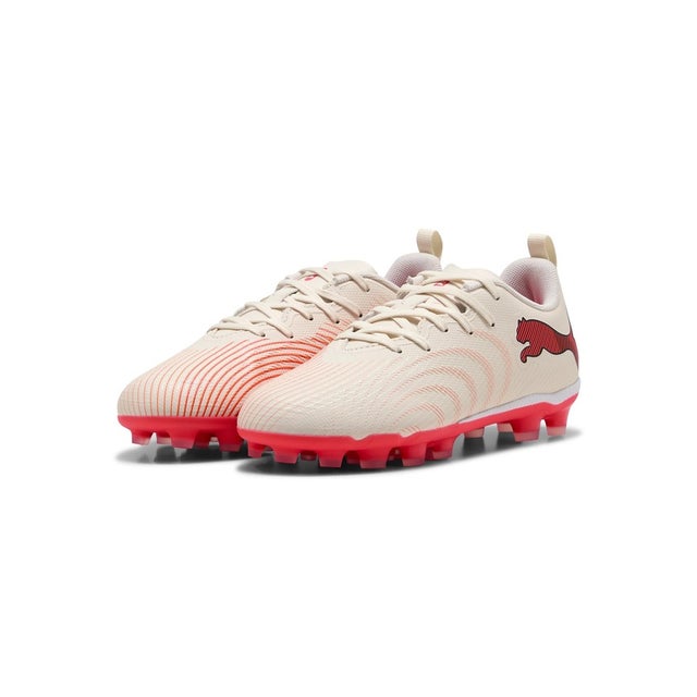 /キッズ/フューチャー 9 プレイ HG/AG + MID JR （Sugared Almond-White-Ultra Red-Black）