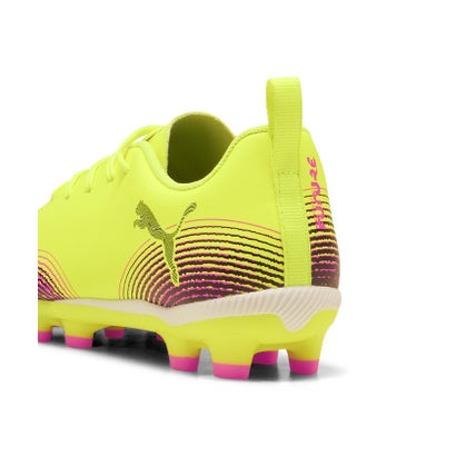 プーマ/キッズ/フューチャー 8 プレイ HG/AG + MID JR （YELLOW ALERT-PUMA BLACK-SUN）｜詳細画像