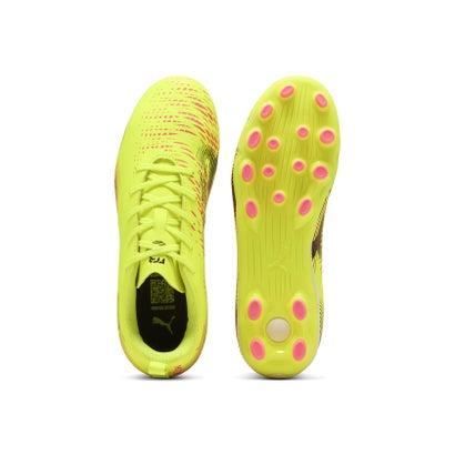 プーマ/キッズ/フューチャー 8 プレイ HG/AG + MID JR （YELLOW ALERT-PUMA BLACK-SUN）｜詳細画像
