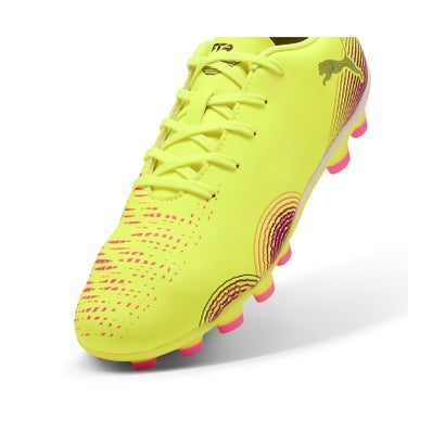 プーマ/キッズ/フューチャー 8 プレイ HG/AG + MID JR （YELLOW ALERT-PUMA BLACK-SUN）｜詳細画像