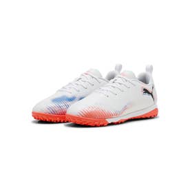 /キッズ/フューチャー 8 プレイ TT + MID JR （WHITE-BLACK-GLOWIN）