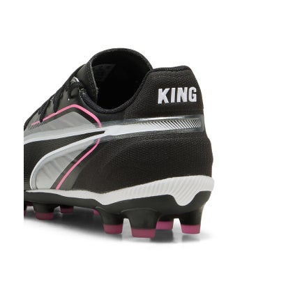 プーマ/キッズ/キング マッチ HG/AG+MID JR （PUMA SILVER-PUMA BLACK-SUN S）｜詳細画像