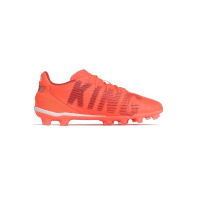 プーマ/キッズ/キング マッチ HG/AG+MID JR （GLOWING RED-PUMA WHITE-RED F）｜詳細画像