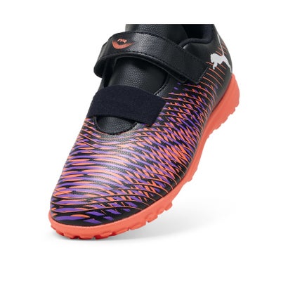 プーマ/キッズ/フューチャー 8 プレイ TT V JR （PUMA BLACK-PUMA WHITE-GLOWIN）｜詳細画像