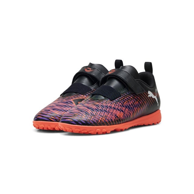 /キッズ/フューチャー 8 プレイ TT V JR （BLACK-WHITE-GLOWIN）