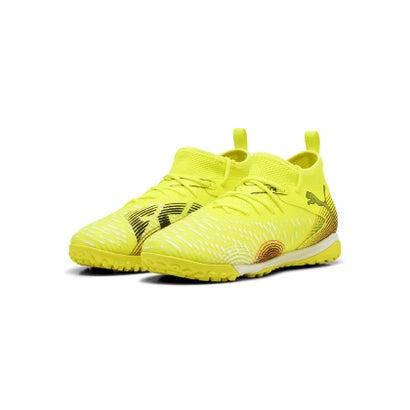 プーマ/キッズ/フューチャー 8 マッチ TT + MID JR （YELLOW ALERT-PUMA BLACK-SUN）｜詳細画像