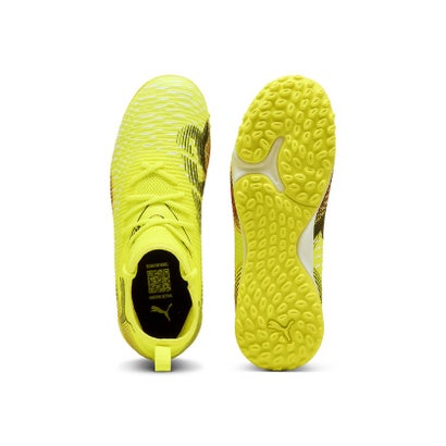 プーマ/キッズ/フューチャー 8 マッチ TT + MID JR （YELLOW ALERT-PUMA BLACK-SUN）｜詳細画像